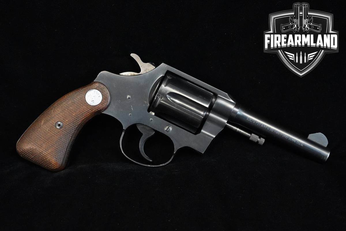 1964 Colt Police Positive Special 38-Special 4" Blued Colt-Police Positive
