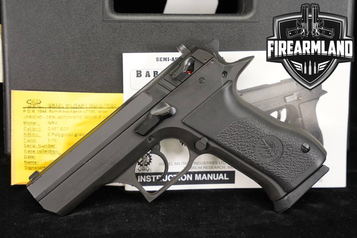 ISRAEL Military Industries Jericho 941 RS BABY EAGLE 45ACP DA/SA +ORIG CASE