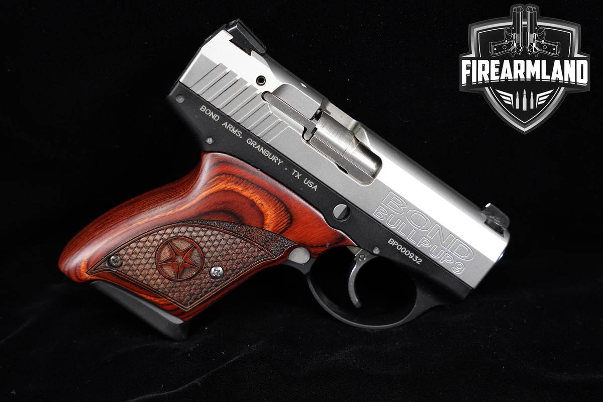 LIMITED Bond Arms BullPup9 9mm 3.35" Two-Tone +4 MAGS & ORIG CASE