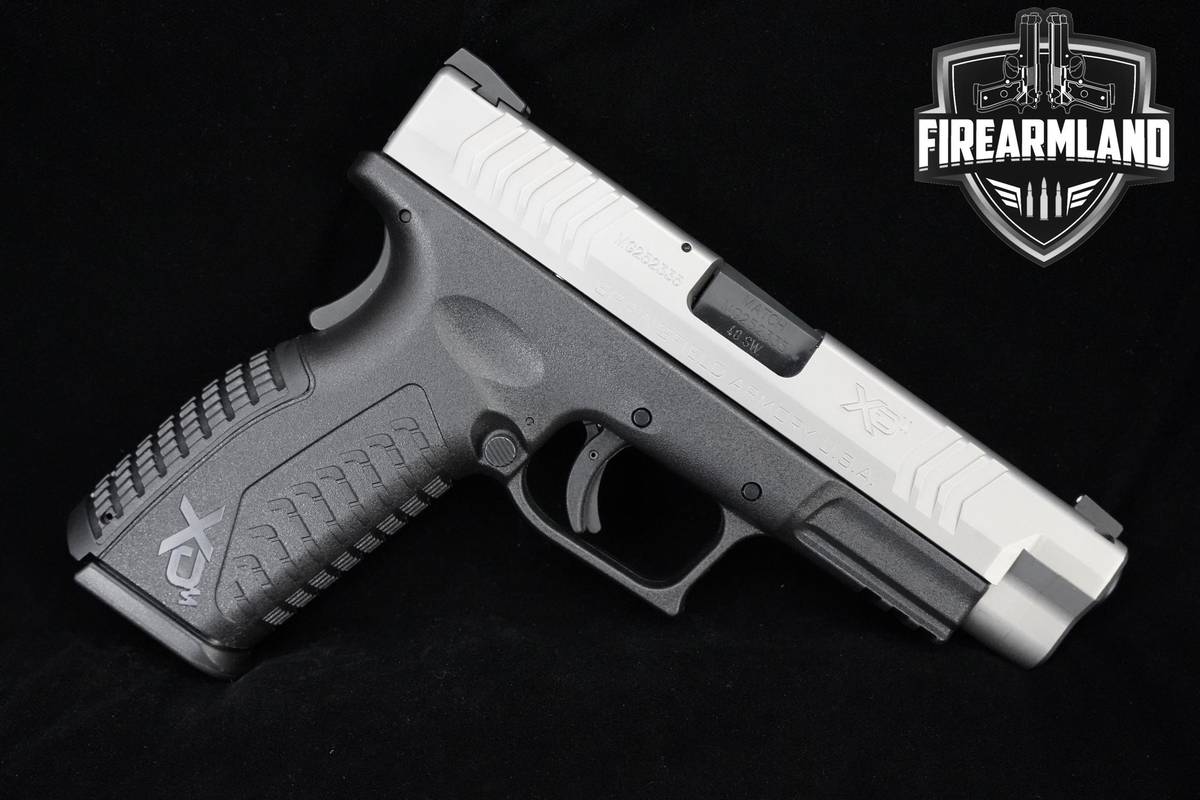 Springfield Armory XDM 40 Two-Tone 4.5" 40 S&W SA XDM40 +OG CASE & HOLSTER