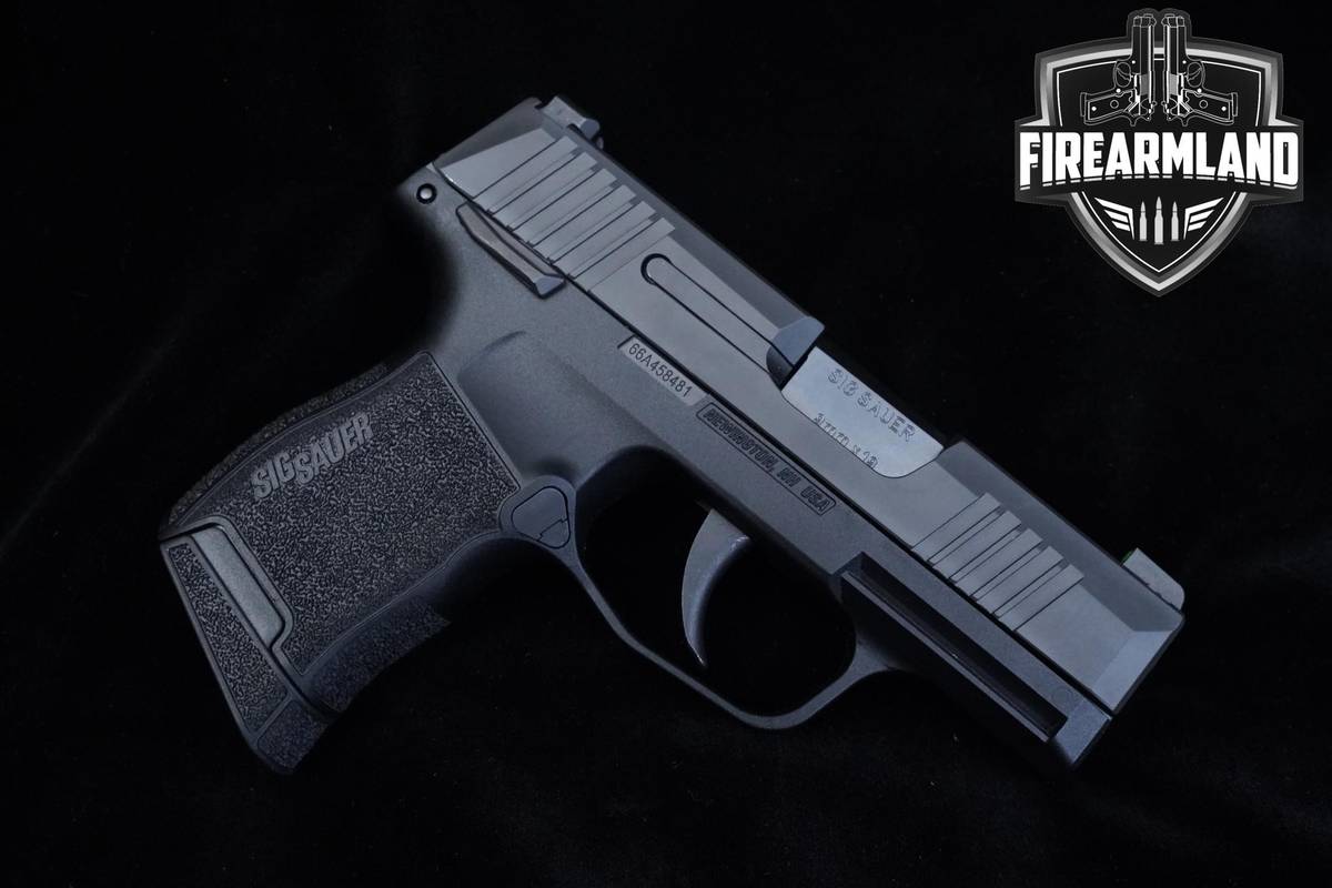 Sig Sauer P365 MS 9mm 3.1" Nitron Sig-Sauer P365 P-365 +4 MAGS & ORIG CASE