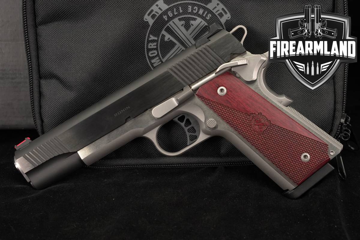 Springfield Armory 1911 Ronin 45 ACP Two-Tone Blued & Stainless +ORIG BOX