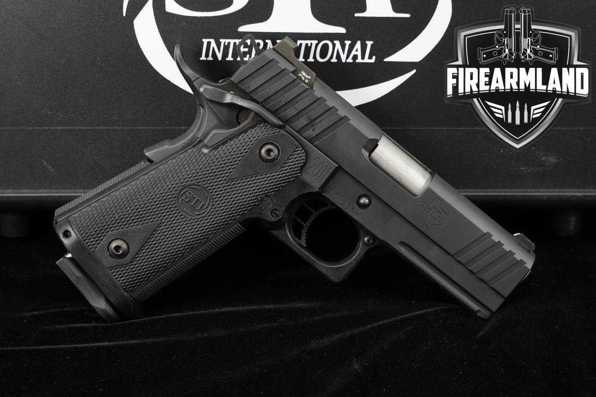 STI Tactical 3.0 2011 9mm 3.7" Blued Staccato +ORIG CASE