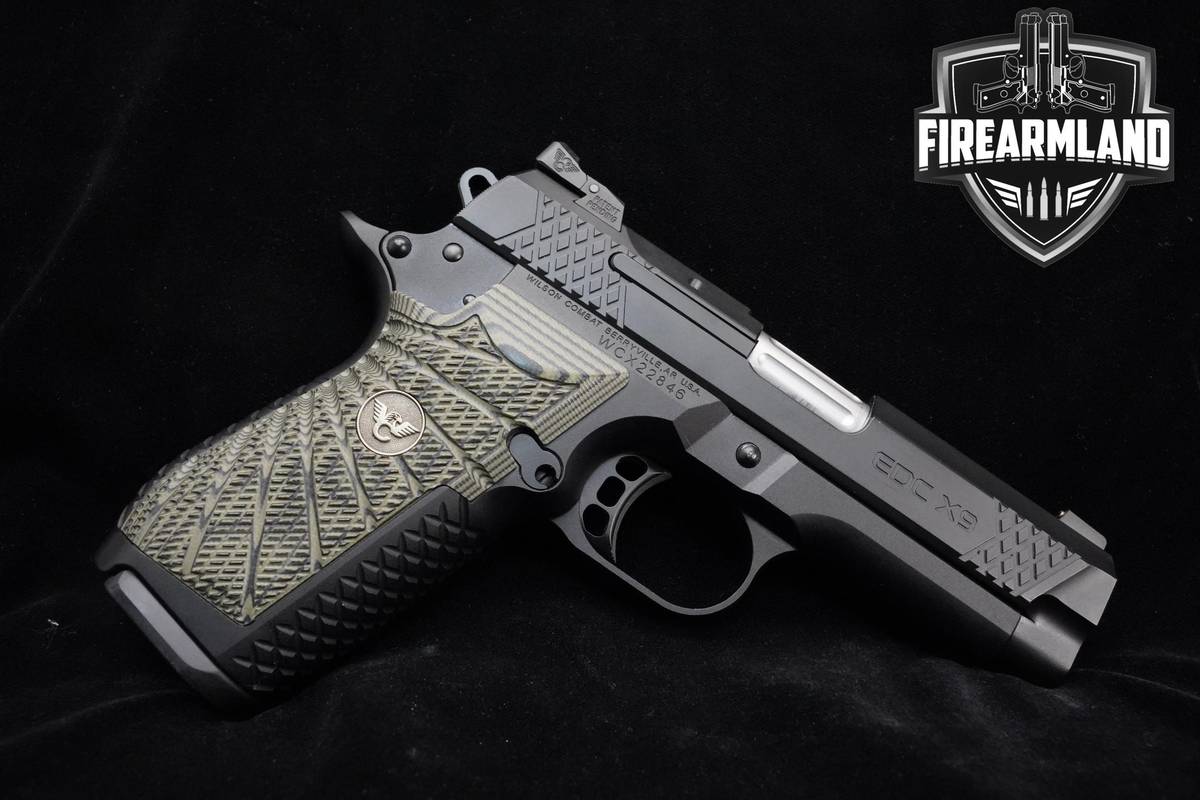 Wilson Combat (WC) EDC X9 9mm Wilson-Combat (WC)-EDC X9 +6 MAGS & ORIG CASE