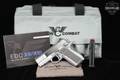 Wilson Combat (WC) SFX9 3.25" Subcompact, 15-Round, Light-Rail 9mm Luger Two-Tone Silver & Black in Excellent Condition Image 2