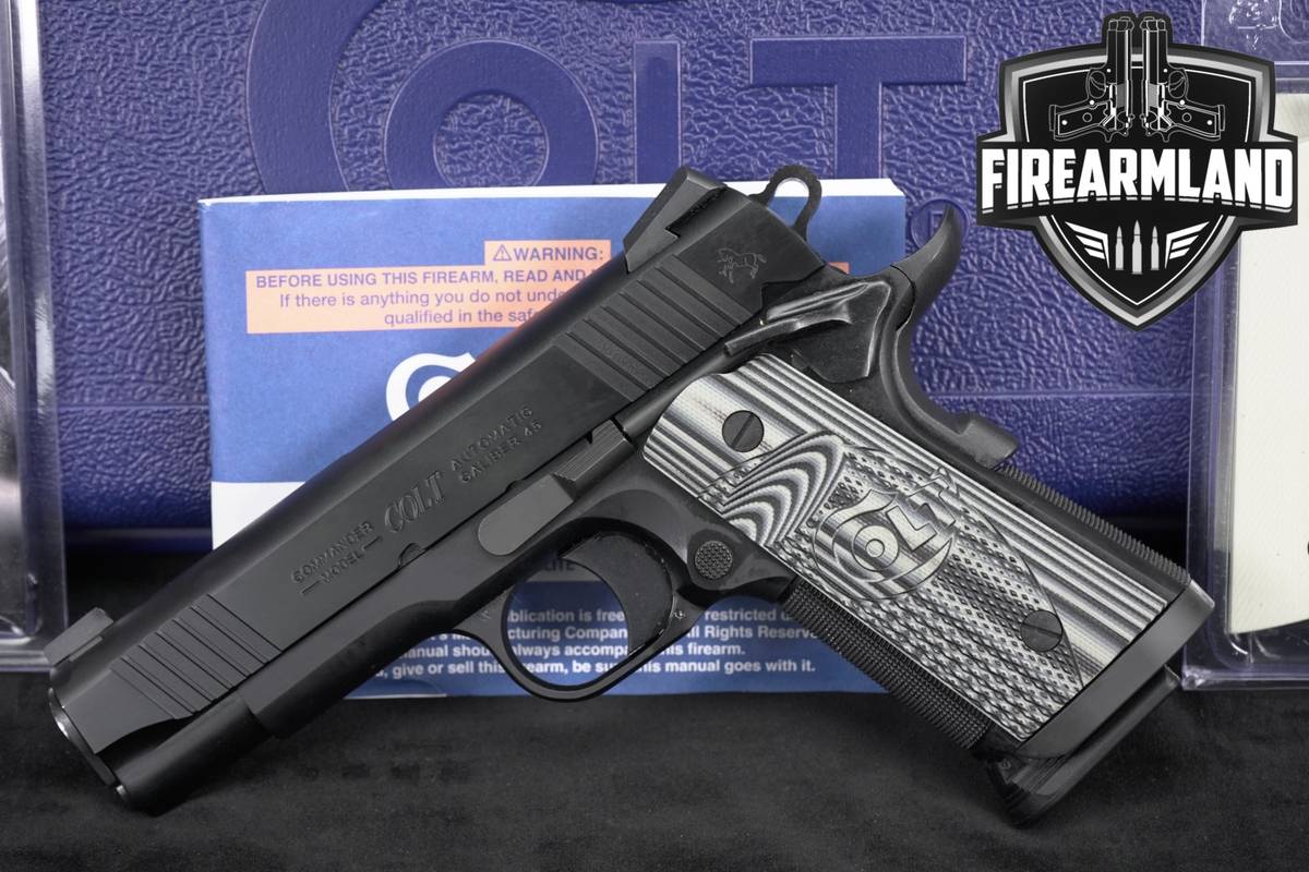 Colt COMBAT UNIT CCO, Series 80 45 ACP 1911 4.25" +2 MAGS & ORIG CASE