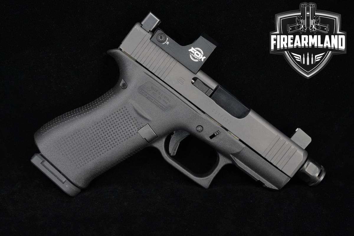 Glock 43X MOS 9mm 3.75" Glock-43X G43X +5 MAGS, ORIG CASE & OPTIC