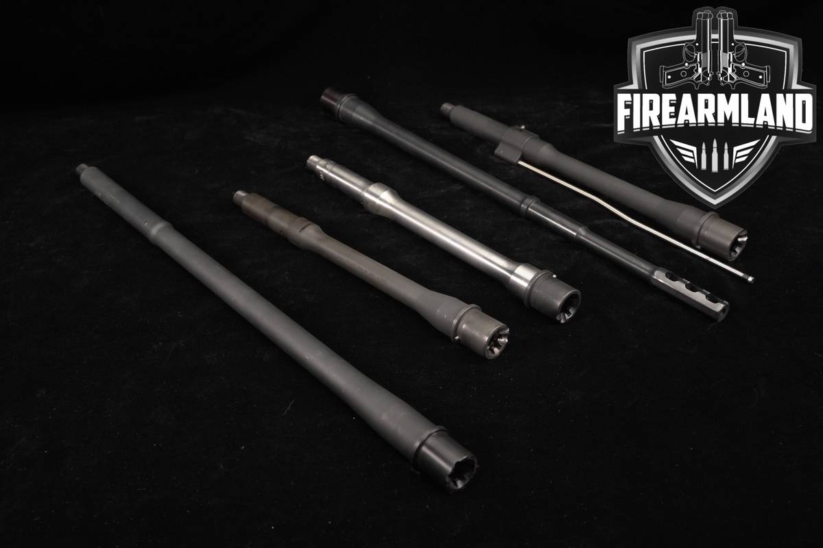 5 Pack AR-15 Barrels 5.56/.223 Wylde AR15 10", 10.25", 11.25", 16", 17.5"