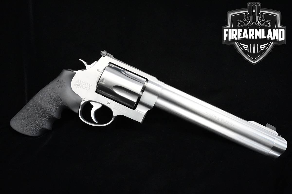 Smith & Wesson (S&W) Model 500 8.38" Stainless Steel S&W 500 +ORIG CASE