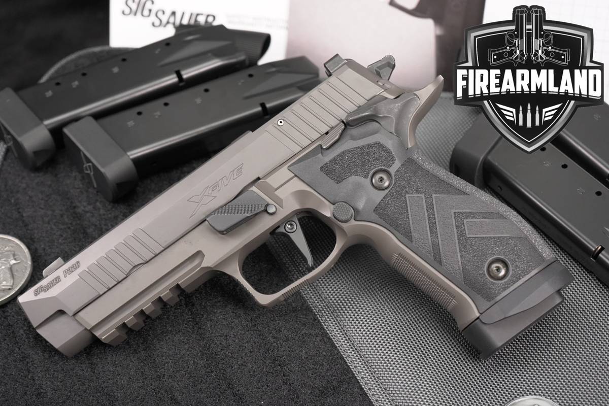 Sig Sauer P226 X-Five Legion SAO OR 9mm 4.4 COMP P 226 +6 MAGS & ORIG CASE