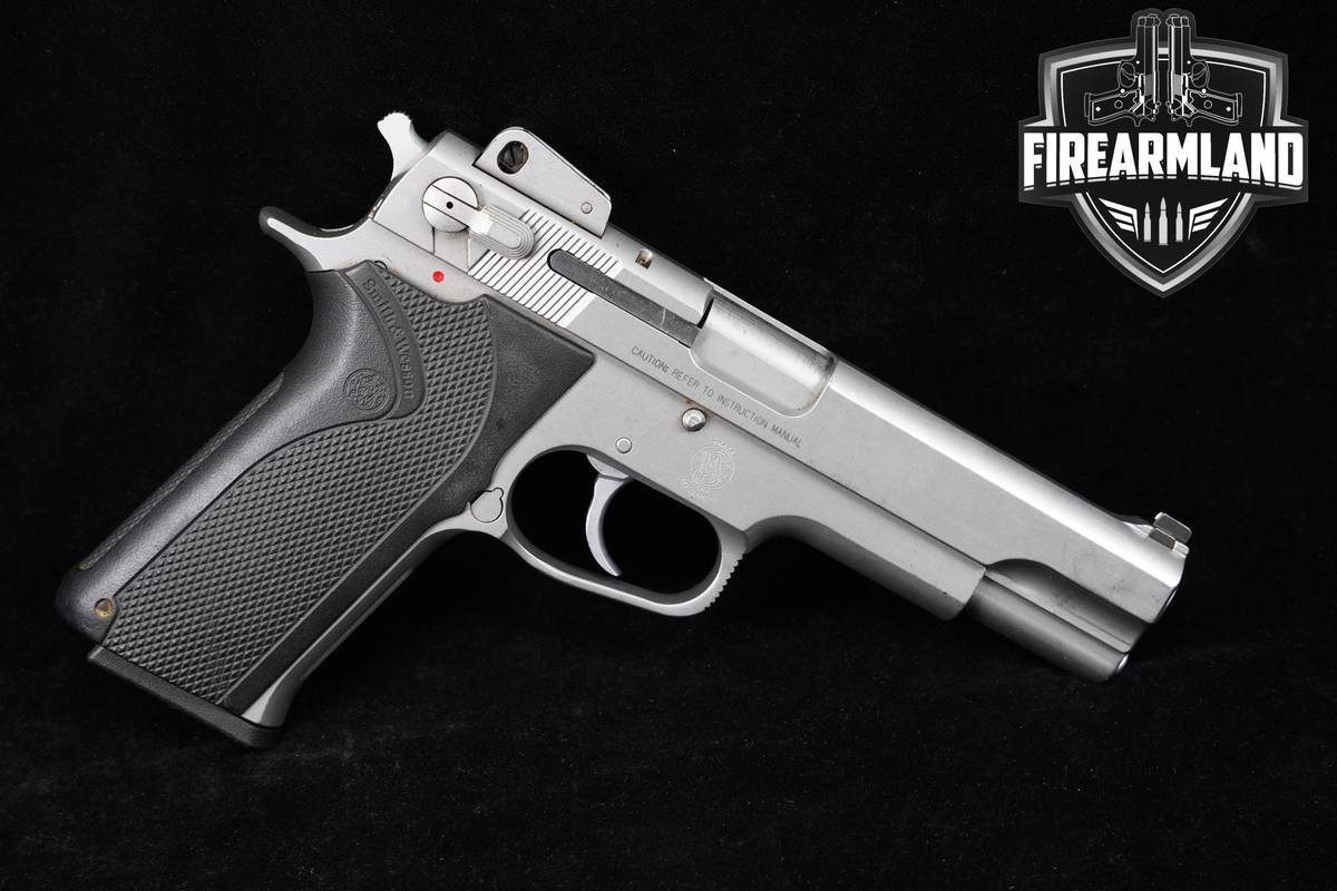 VINTAGE! Smith & Wesson Model 1006 10mm 5" Stainless DA/SA