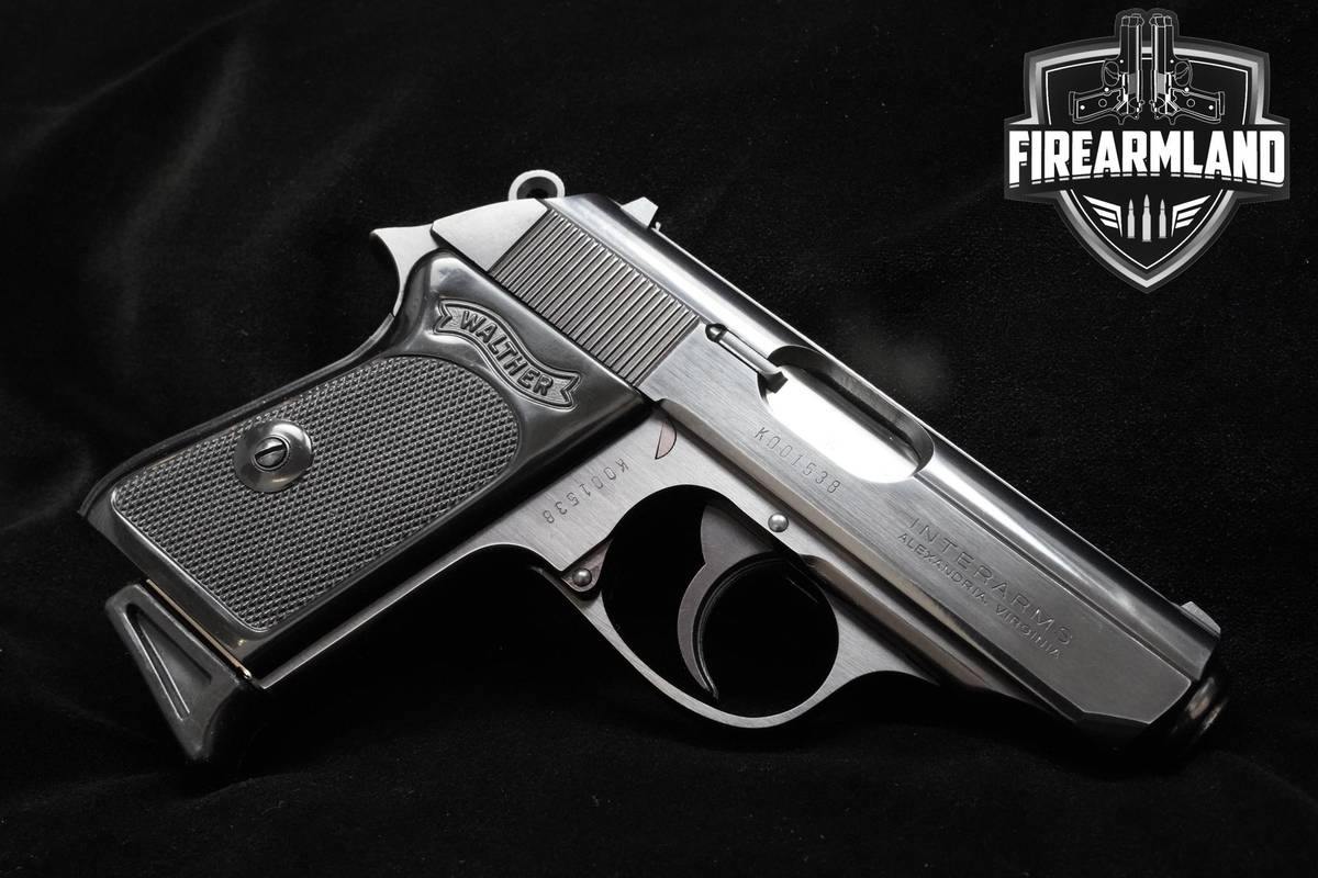 MINTY Walther Interarms PPK 380 ACP 3.25" US-Made Walther +2 MAG & ORIG BOX