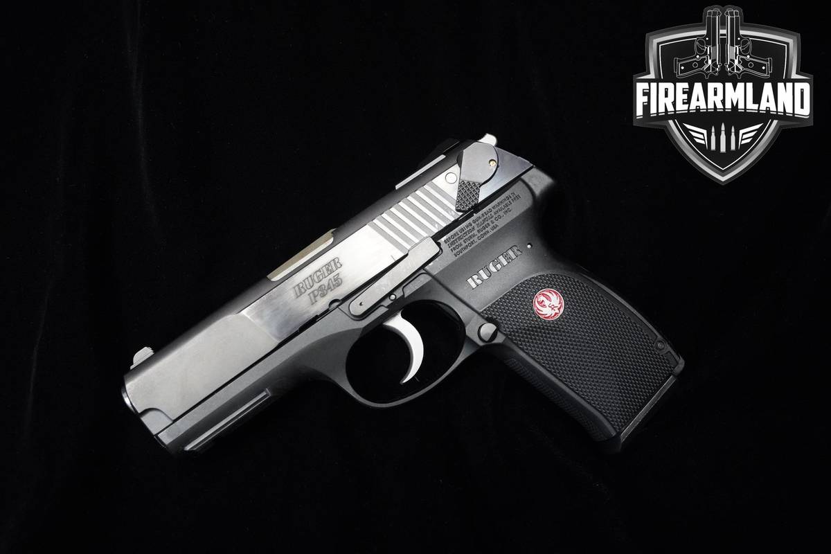 2007 Ruger P345 45 ACP Blued Ruger P345PR +2 MAGS & ORIG CASE
