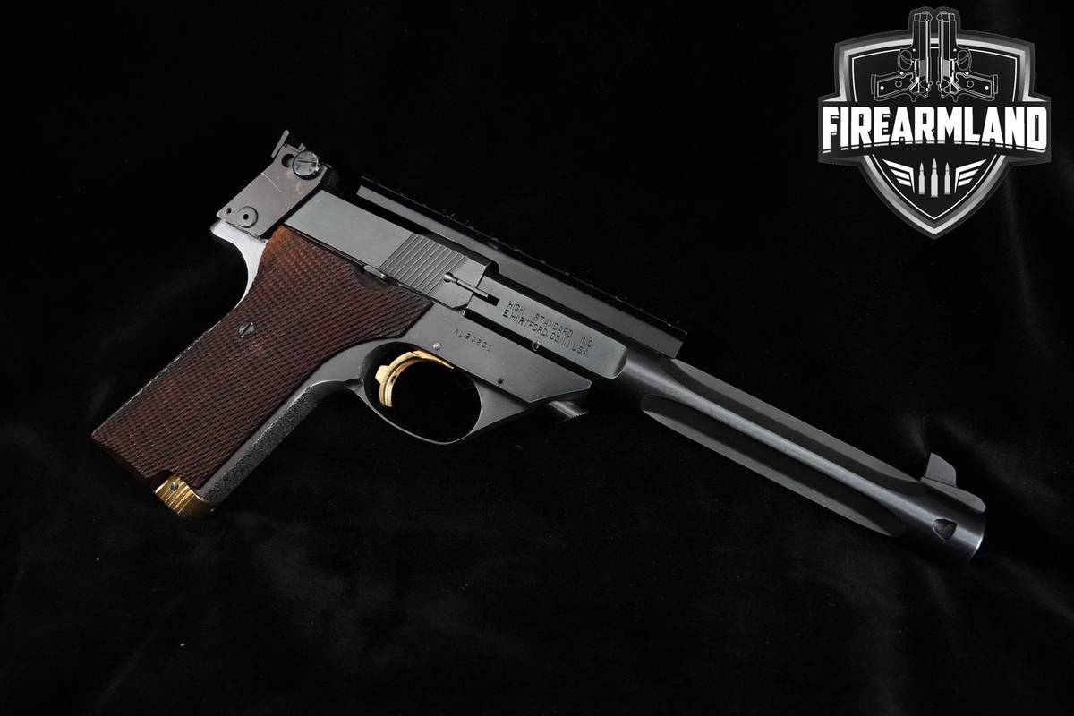 1979 High Standard Supermatic Trophy Military 22LR 7.25" Blued Hi-Standard