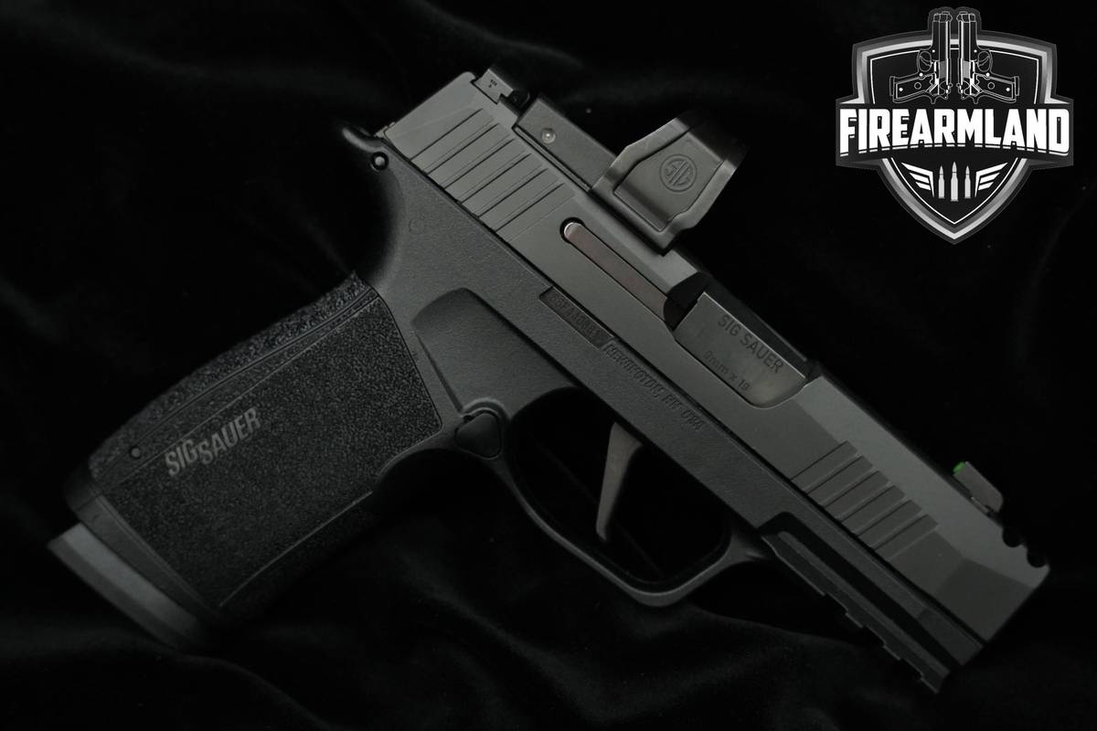 Sig Sauer P365 X-Macro Comp ROMEOZERO ELITE 9mm 3" Nitron Sig +OPTIC Sauer