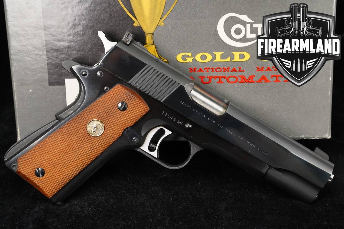 MINT! 1964 Colt Gold Cup National Match Pre-Series 70 45 ACP 1911 +ORIG BOX