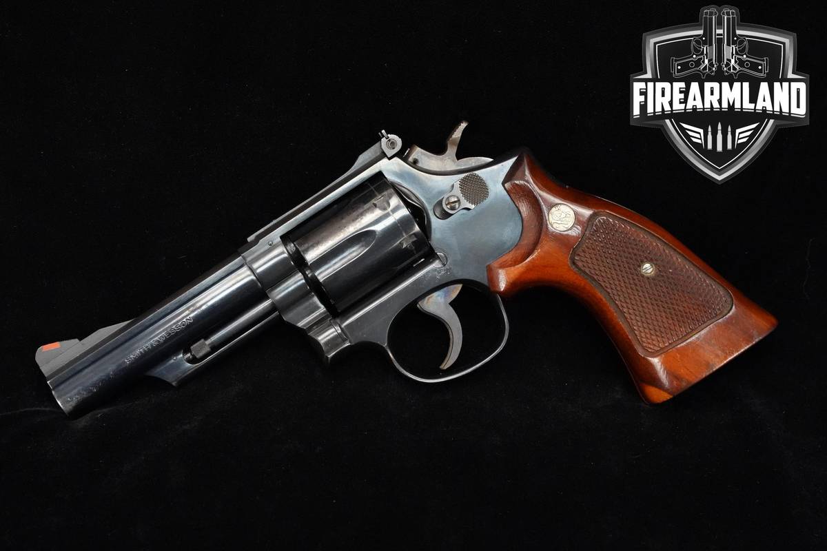 1980 Smith & Wesson Model 19-4 357 Magnum 4" Blued S&W Mod-19