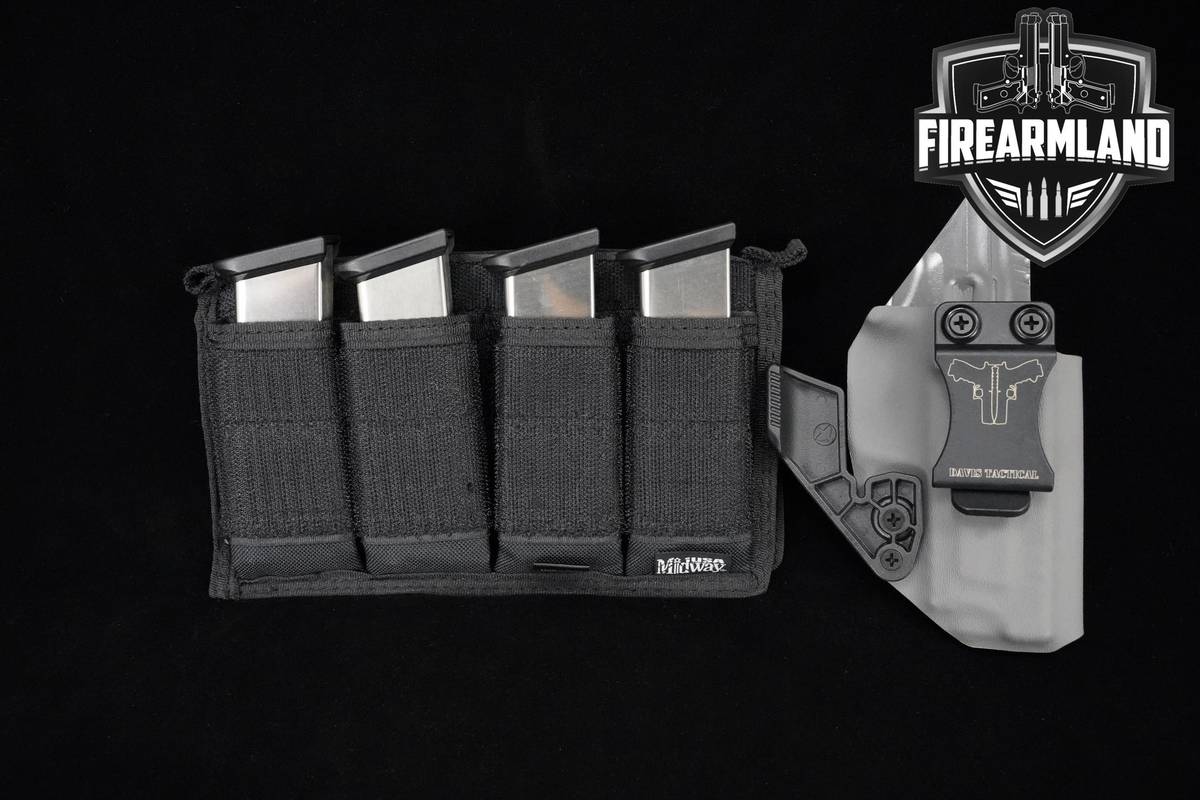 FIVE (5) Springfield Armory XDM 9mm 16-Round Magazines & Holster Package
