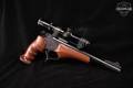Thompson Center (TC, T/C, TCA) Contender 1st Generation 7 mm TCU Blued & Walnut in Good Condition Image 2