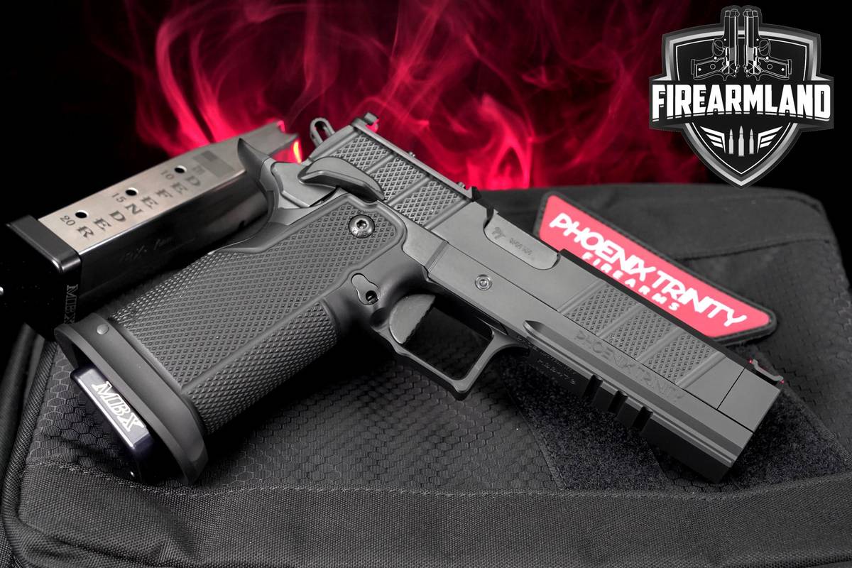 Phoenix Trinity Firearms H-Series H-Tac 9-mm 1911 5" +2 MAGS & ORIG CASE