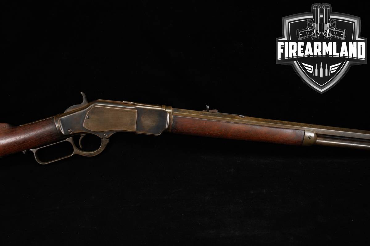 1886 Winchester Model 1873 Third 22 Short 24" Walnut M1873 OCTAGON