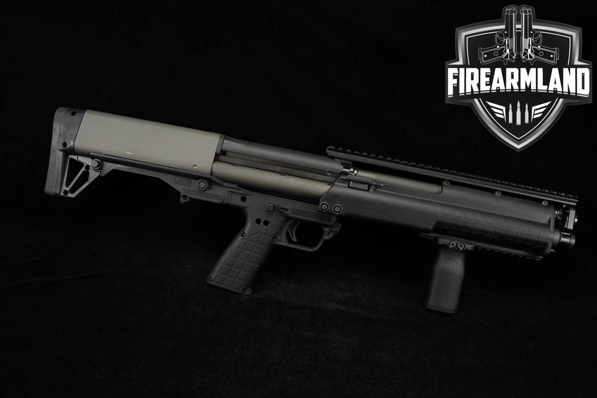 Kel-Tec KSG 12-Gauge 18.5 Two-Tone Grey & Black KelTec 3"