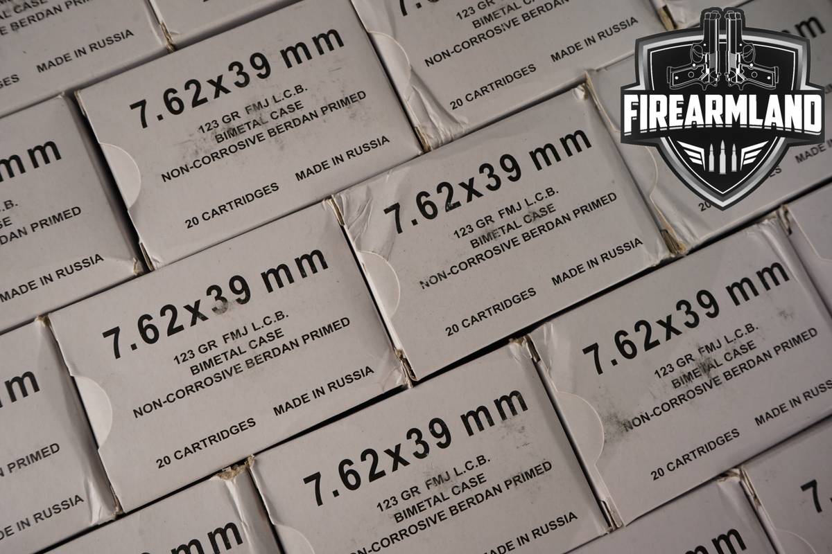 500 RDS! 7.62x39 Ammo 762 Ammunition