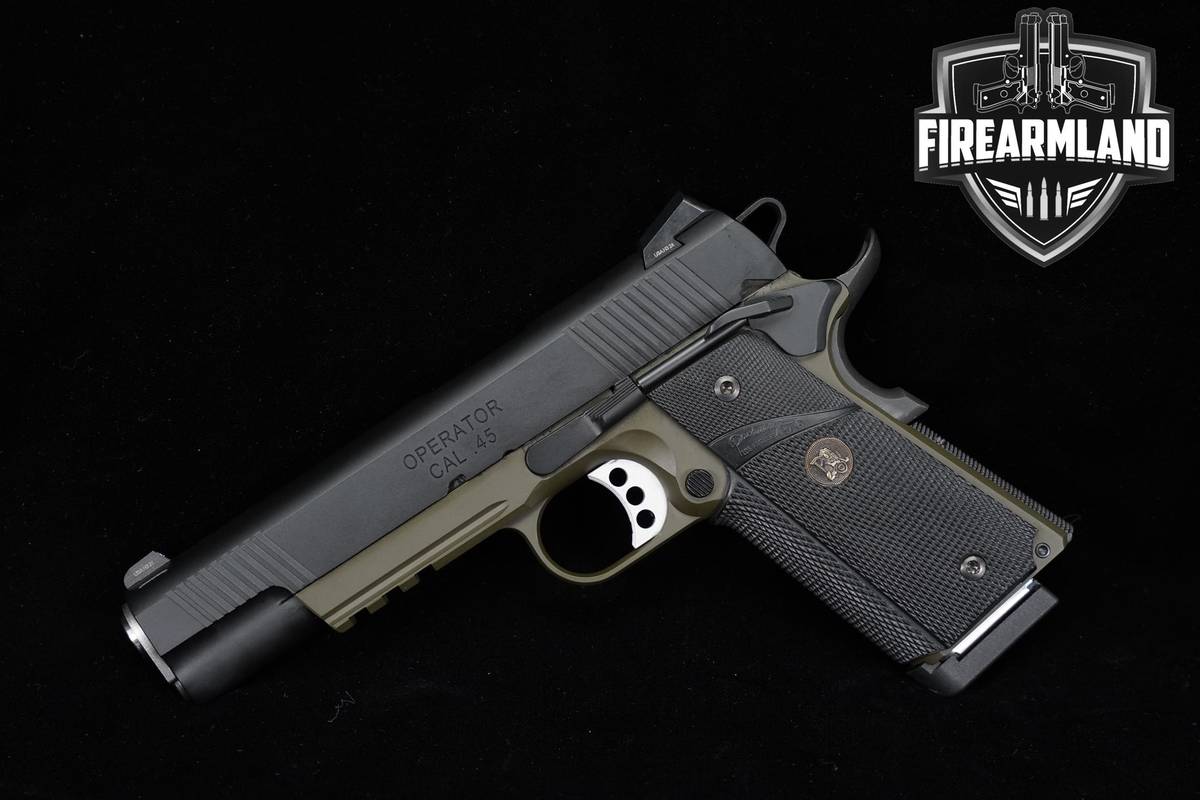 Springfield Armory 1911 Operator Loaded MC 45 ACP 5" +6 MAGS, OG BOX & CASE