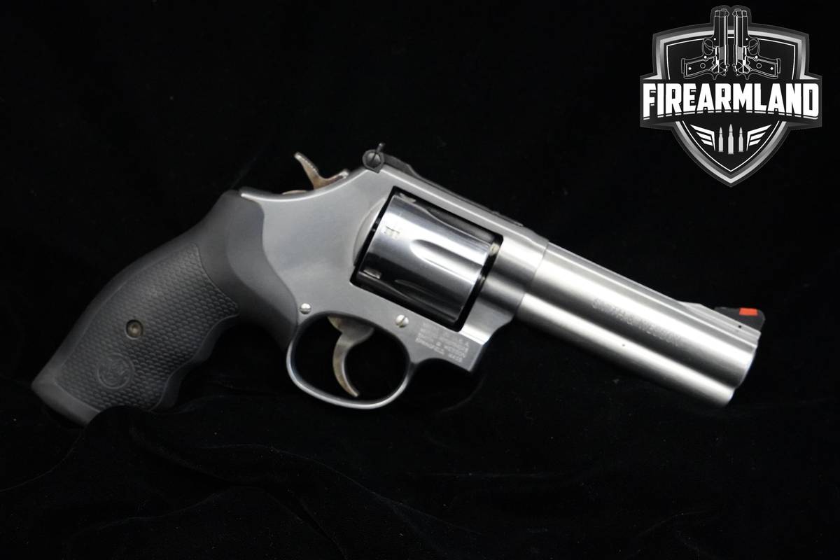 Smith & Wesson (S&W) 686-6 Plus 357 Magnum Stainless S&W-686-6 DA/SA 7rd