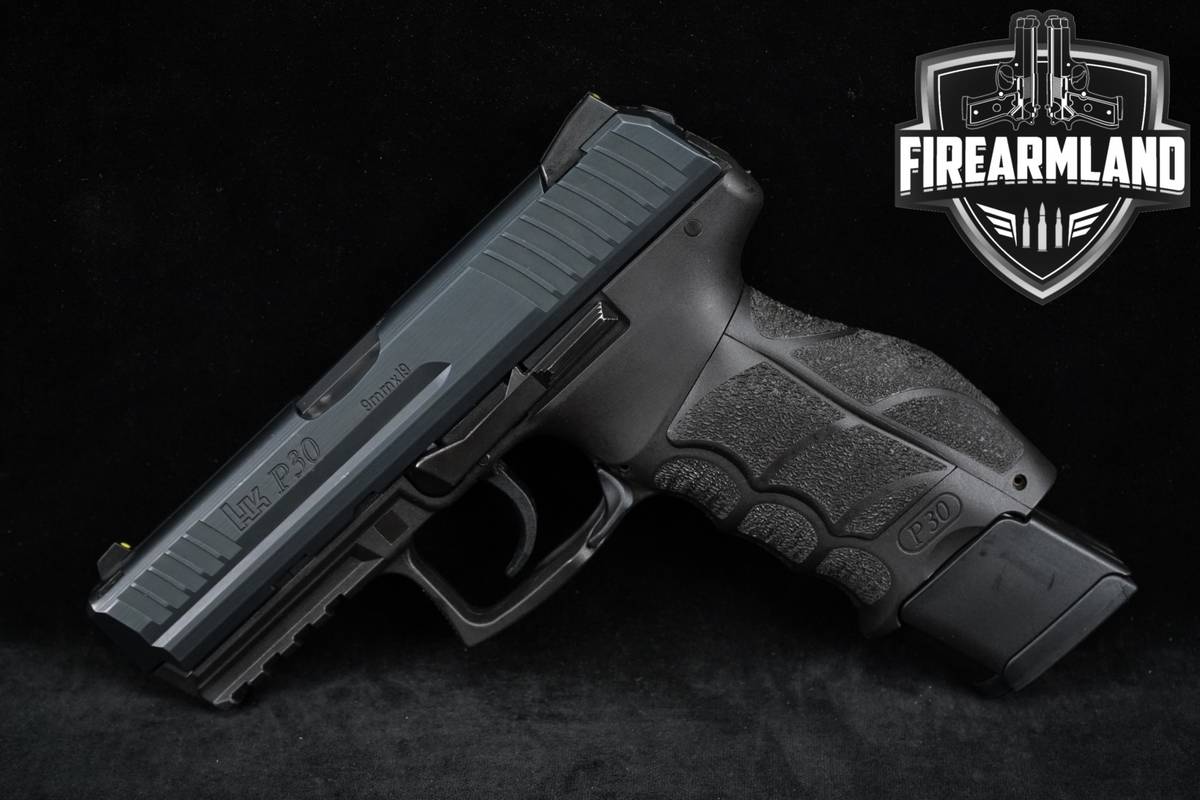 Heckler & Koch P30 V3 9mm 3.85" P30V3 +7 MAGS
