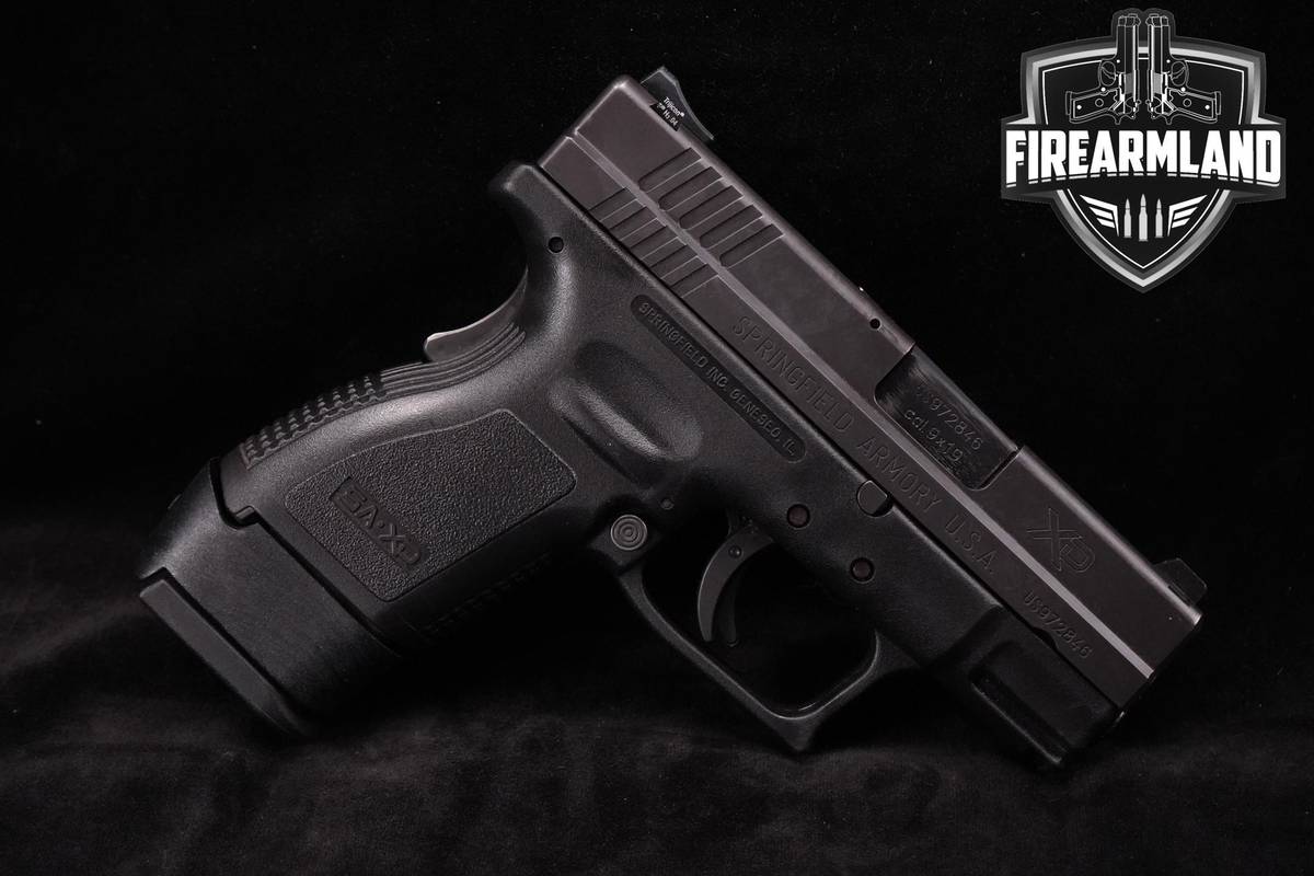 Springfield Armory XD-9 Sub-Compact 9mm 3.0" XD9 +9 MAGS