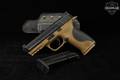 Smith & Wesson (S&W) M&P9 Original Series (1.0) 9mm Luger Two-Tone Black & FDE in Very Good Condition Image 2