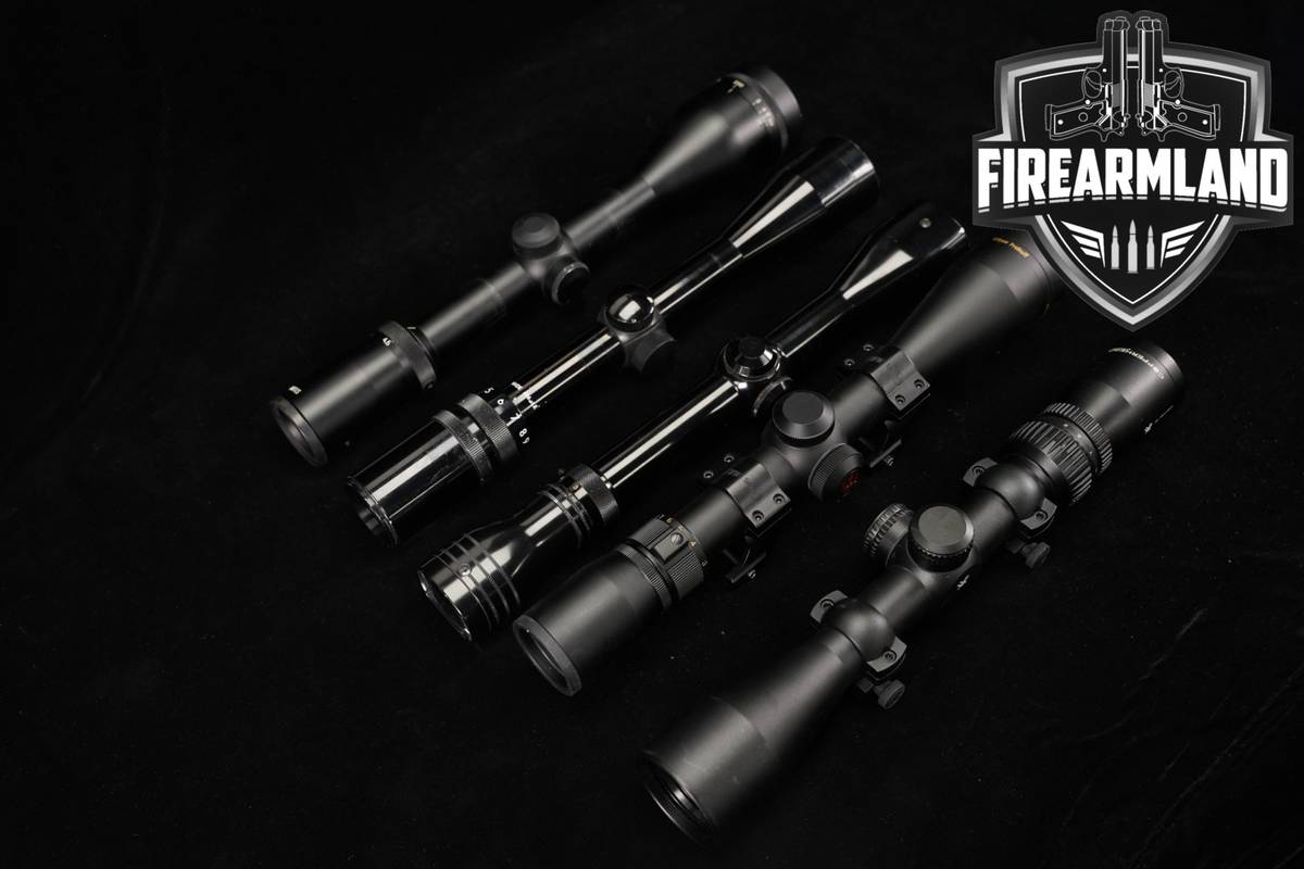 Five Scope Lot Hunting 5 Pack Redfield Bushnell Nikon Burris Vortex Scopes