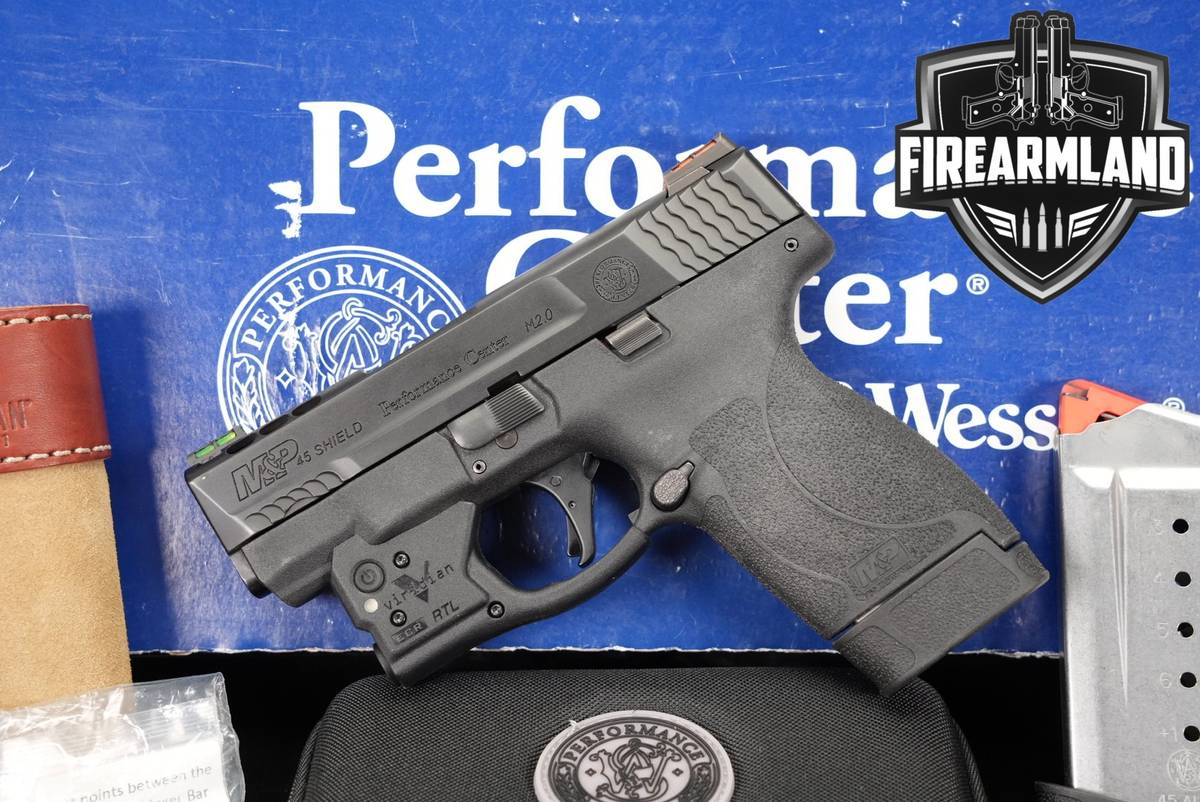 Smith & Wesson M&P45 Shield PC M2.0 Ported S&W M&P 45 ACP +4 MAGS, ORIG BOX