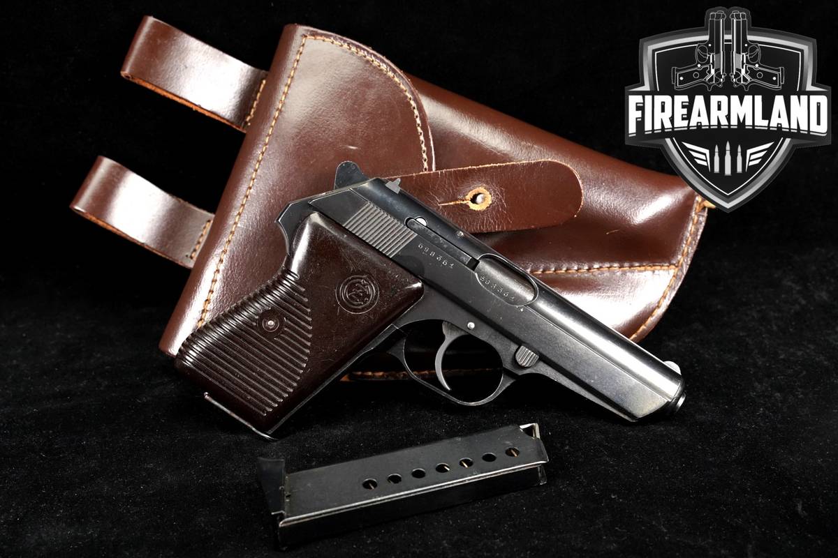 Cold War Era CZ Vz 50 Strakonice Production 32 ACP VZ50 +2 MAGS & HOLSTER