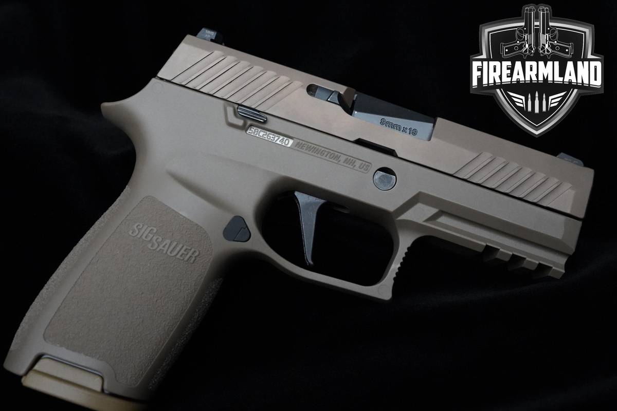 Sig Sauer P320 Compact FDE 9mm 3.9" Coyote Pistol +ORIG CASE