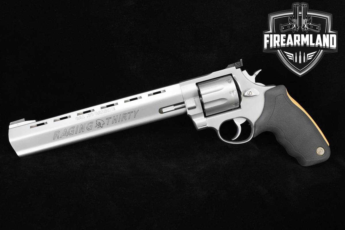 Taurus Raging Thirty 30 Carbine 9.9" Stainless Taurus-Raging Thirty DA/SA