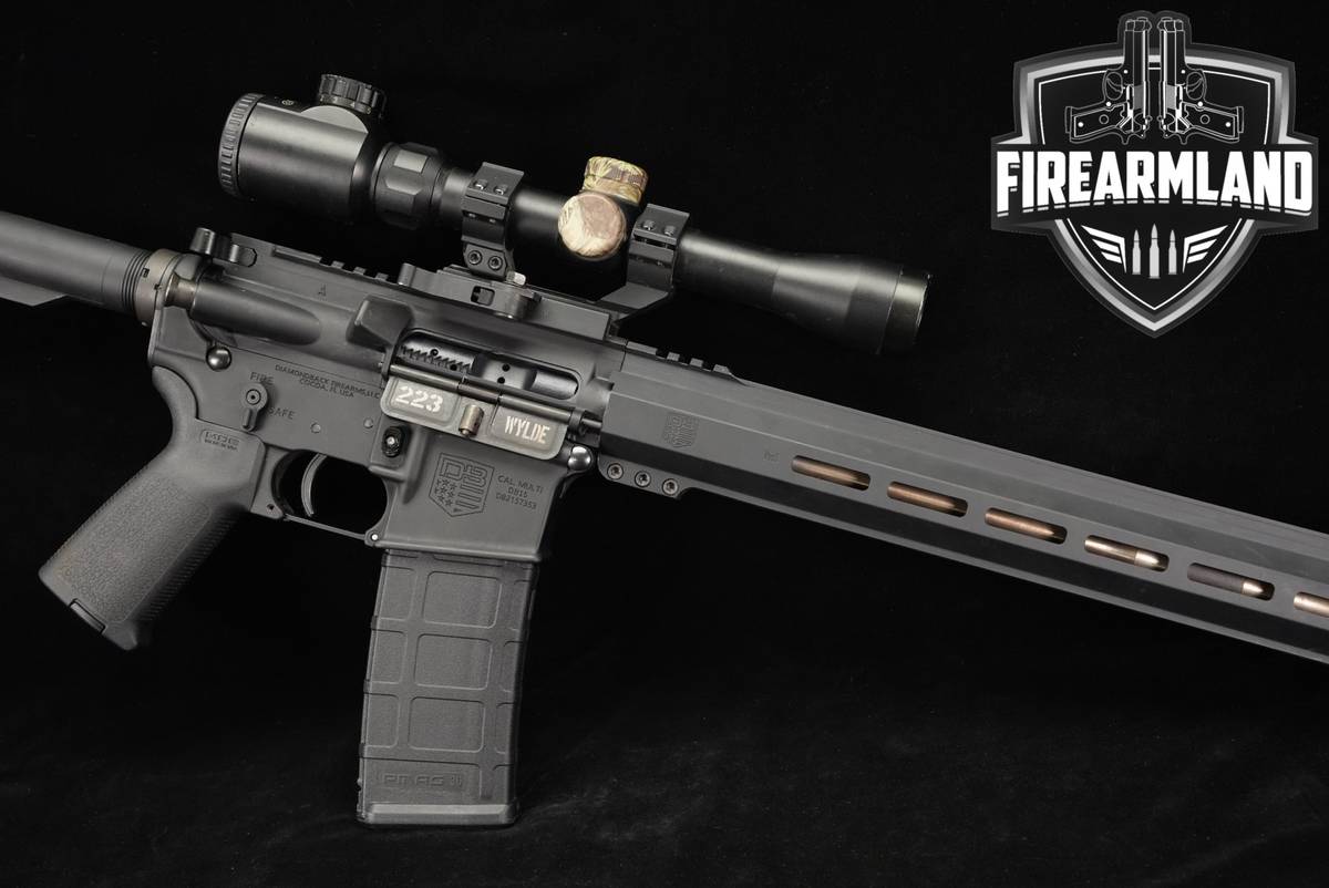 Diamondback DB15 223 Wylde DB-15 AR15 18" AR +TASCO SCOPE