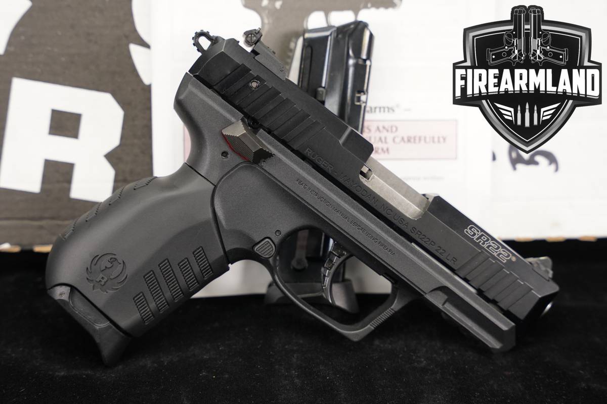Ruger SR22 22LR 3.5" SR 22-P SR22P +2 MAGS & ORIG BOX