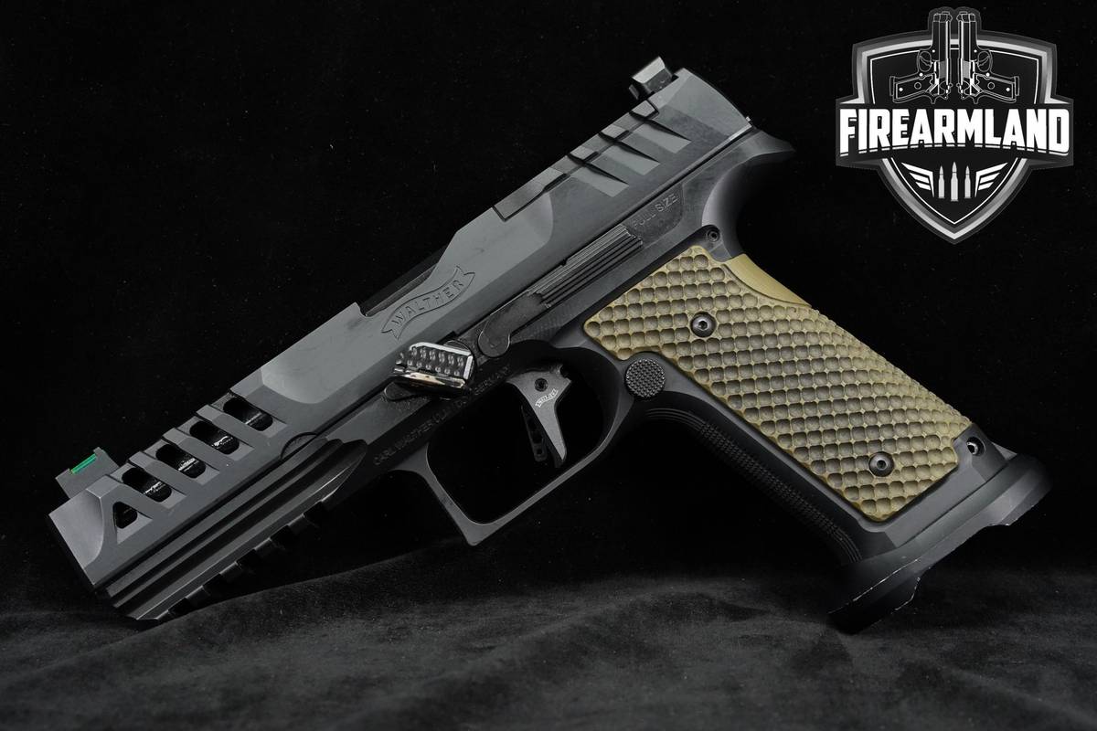 2025 Walther PDP Steel Frame Match Full Size 9mm +2 MAGS & ORIG CASE