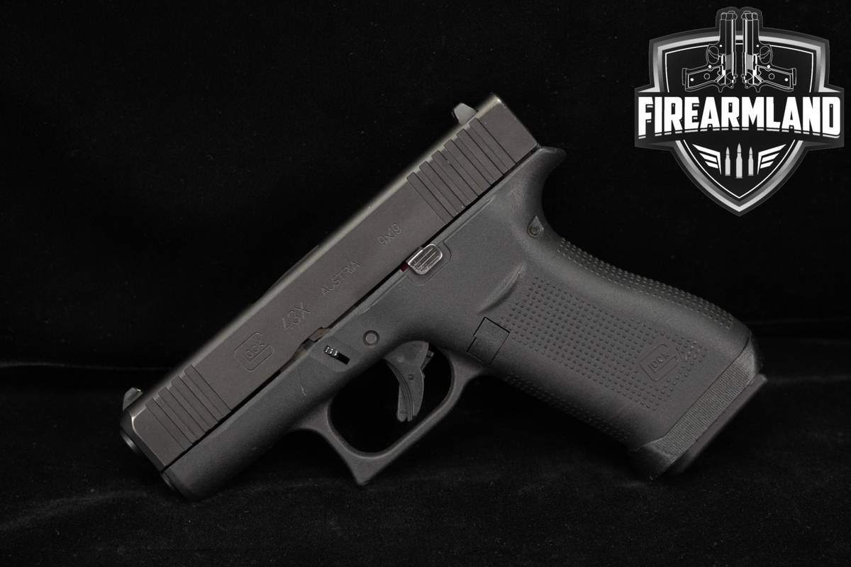 Glock 43X Slimline 9mm G43X +2 MAGS