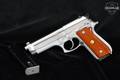 Taurus PT 92 AF 9mm Luger (9x19 Para) Nickel Finish in Very Good Condition Image 2