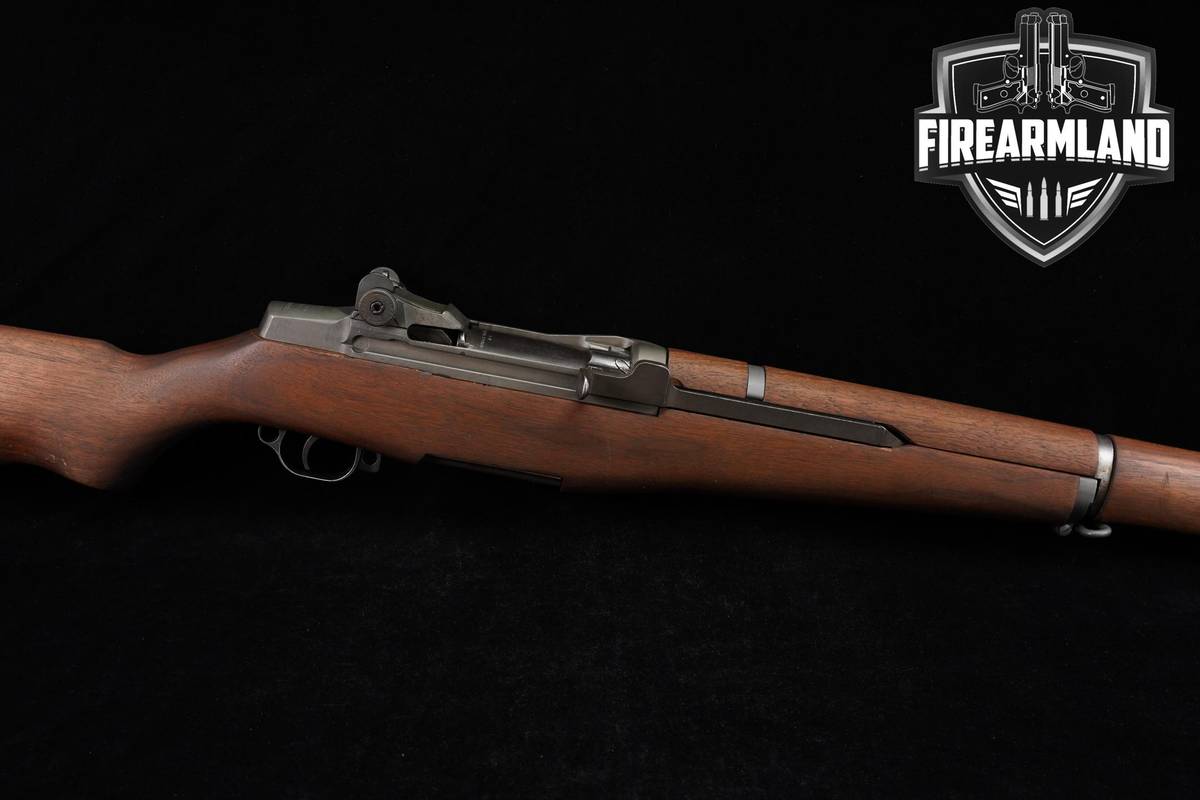 1945 Springfield Armory M1 Garand 30-06 24" Parkerized & Hardwood +2 MAGS