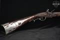 Custom American Longrifle .45 BPM (Black Powder) Browned & Curly Maple in Very Good Condition Image 4