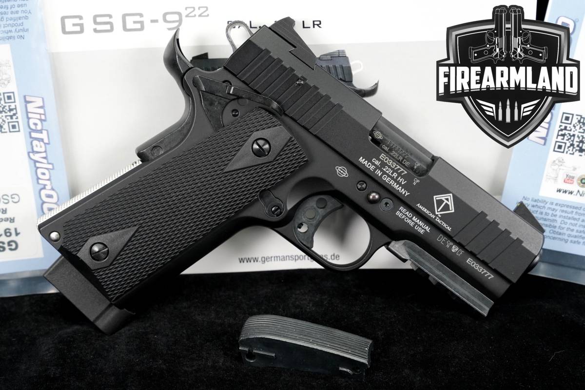 German Sport Guns GSG-922 CA 22LR 1911 3.4" California-Compliant