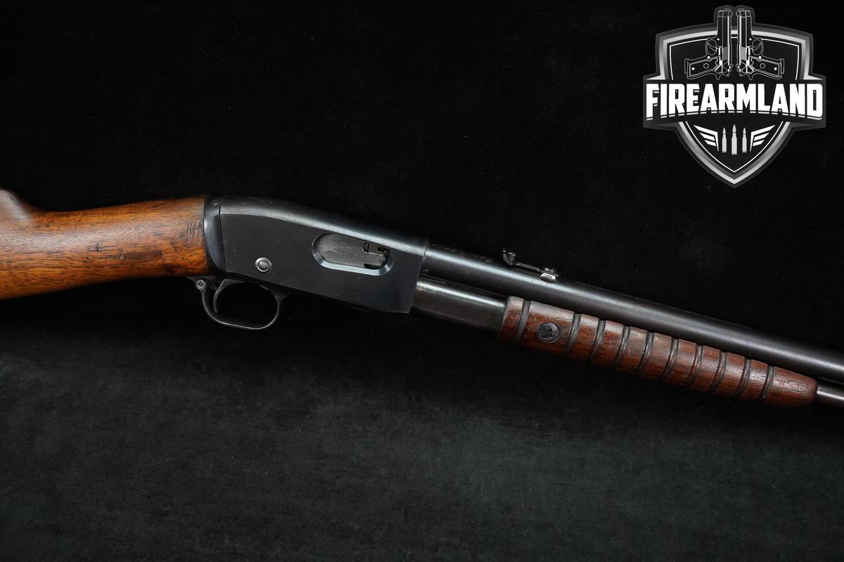 1927 PRE-WWII Remington Model 12 22 S/L/LR 22" Blued & Wood Target Rifle