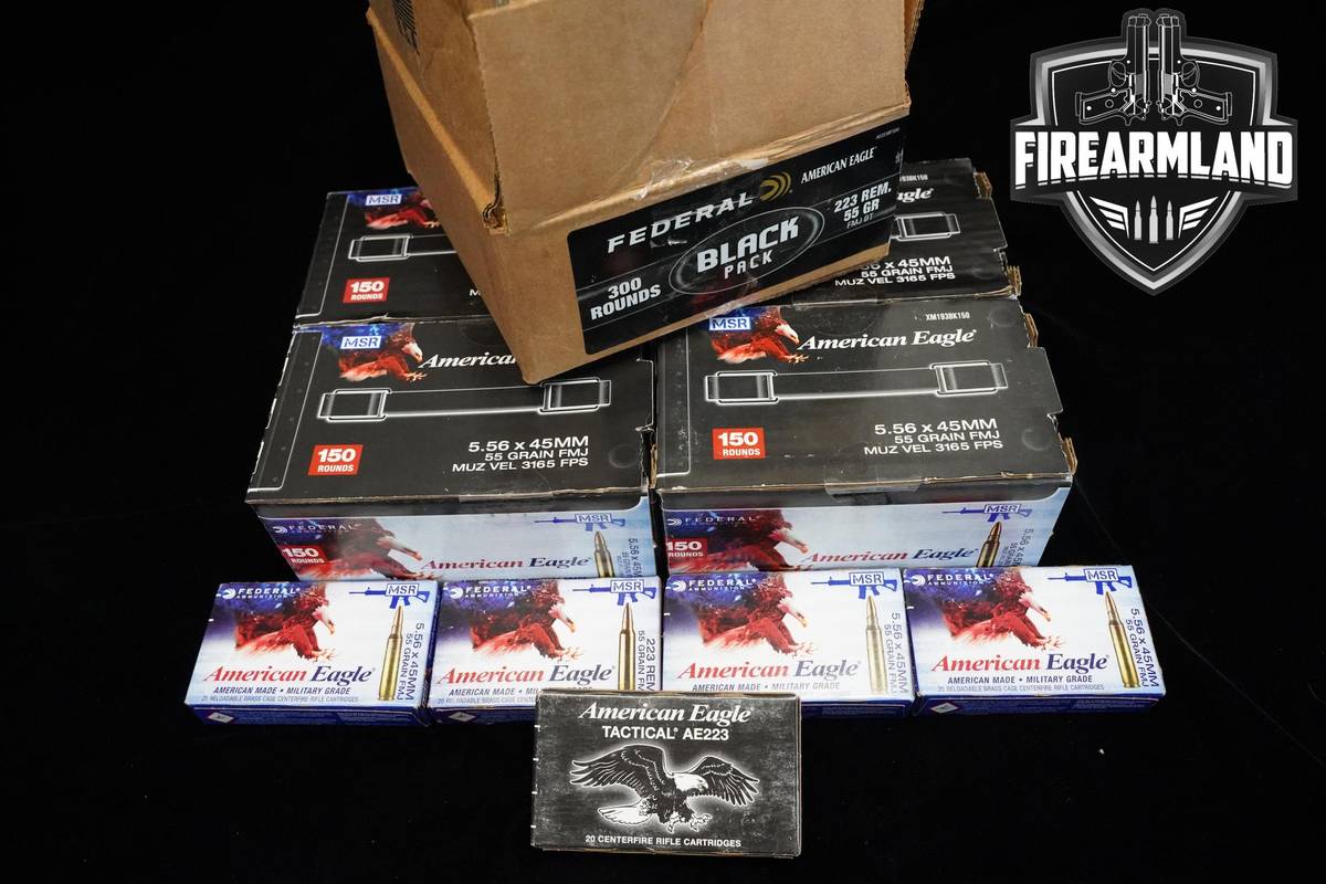 5.56mm NATO (.223 Rem.) Ammo 556 Ammo 1000 ROUNDS