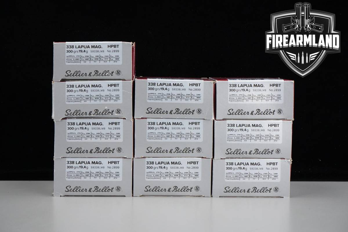 100 RDS! 338 Lapua Ammo 338Lapua