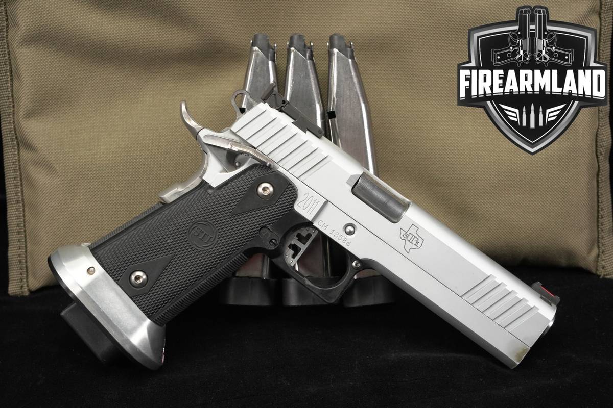 Staccato 2011 40S&W 1911 2k11 5" Silver STI +2 MAGS