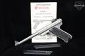 1988 Sturm Ruger Mark II Target .22 LR Satin Stainless in Very Good Condition Image 2